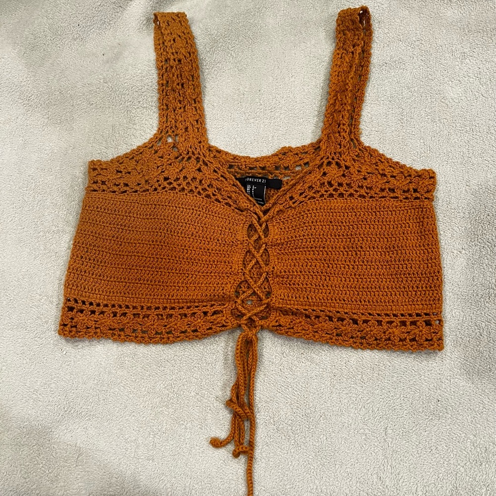 Crochet tank top